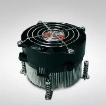 Inter-Tech K-987 - Cooler - processor - 9,2 cm - Aluminium - Black - 12V - 10,6 cm (K-987)