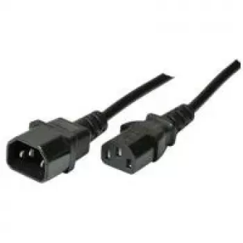 Cable ShiverPeaks 1.0m C13 - C14 Black 1 m C14 coupler C13 coupler