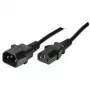 Cable ShiverPeaks 1.0m C13 - C14 Black 1 m C14 coupler C13 coupler
