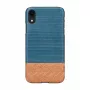 Smartphone case man and wood for iPhone XR — denim black protective cover