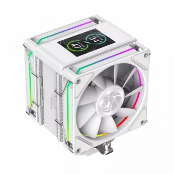 Gamemax | CPU Air cooler | SIGMA 620 LCD | White
