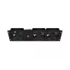Ventilation panel LANBERG AK-1506-B 19 inch with 3 fans 230V black