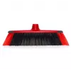 Floor broom VILEDA 143703 with handle, technopolymer, soft/hard bristles, indoor, 130 cm, red
