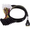 Adaptec Cable 1x SFF8654 x8 -> SFF8639 8xU.3 intern 0.8m SlimSAS - 8SFF-8639 x1 and3 tri-mode SAS/SATA/NVMe