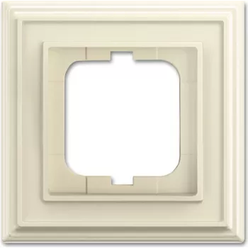 Busch-Jaeger 1754-0-4673. Produktfarbe: Elfenbein, Design: Schraubenlos (1754-0-4673)