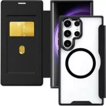 4Smarts Urban Pro Flipcase Galaxy S26 Ultra Qi2 ready black (541780)