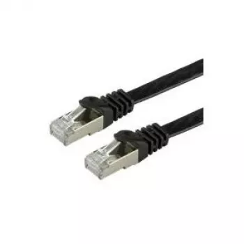 VALUE FTP-Patch Cable Cat.6, Flat, black 2m (21.99.0972)