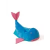 Sako bag pouffe Whale blue-pink L 110 x 80 cm