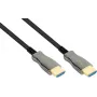 AOC Hybrid Ultra-High-Speed HDMI 2.1 Cable, 8K @60Hz / 4K @120Hz, 48 GBit/s, black, 100m, PYTHON (AOC-H21100)