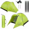 Tent PROMIS NT80 — 3-person camping tent with vestibule and mosquito net, floor area 2x2 m