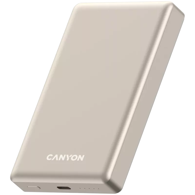 Canyon OnCharge 510 - Powerbank - 10.000 mAh - in USB-C - out USB-C PD 20W + Wireless Magnet
