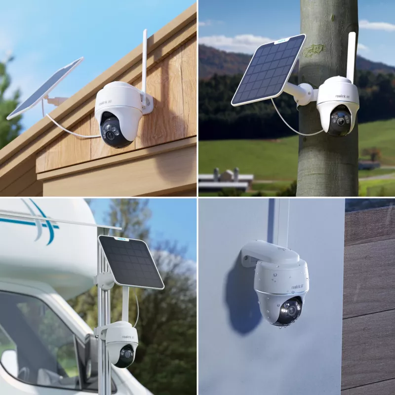 IP security camera Reolink G440 3840×2160 Wireless Dome, 4G battery-powered, 16× digital zoom, 90° horizontal, 47° vertical