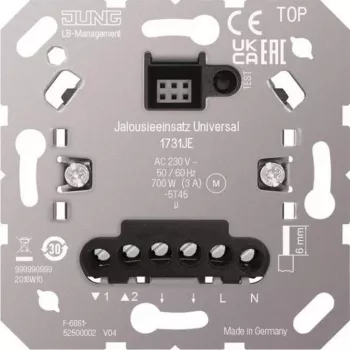 Shutter/Blind Insert Jung 1731JE Universal — control insert for jalousie/blinds