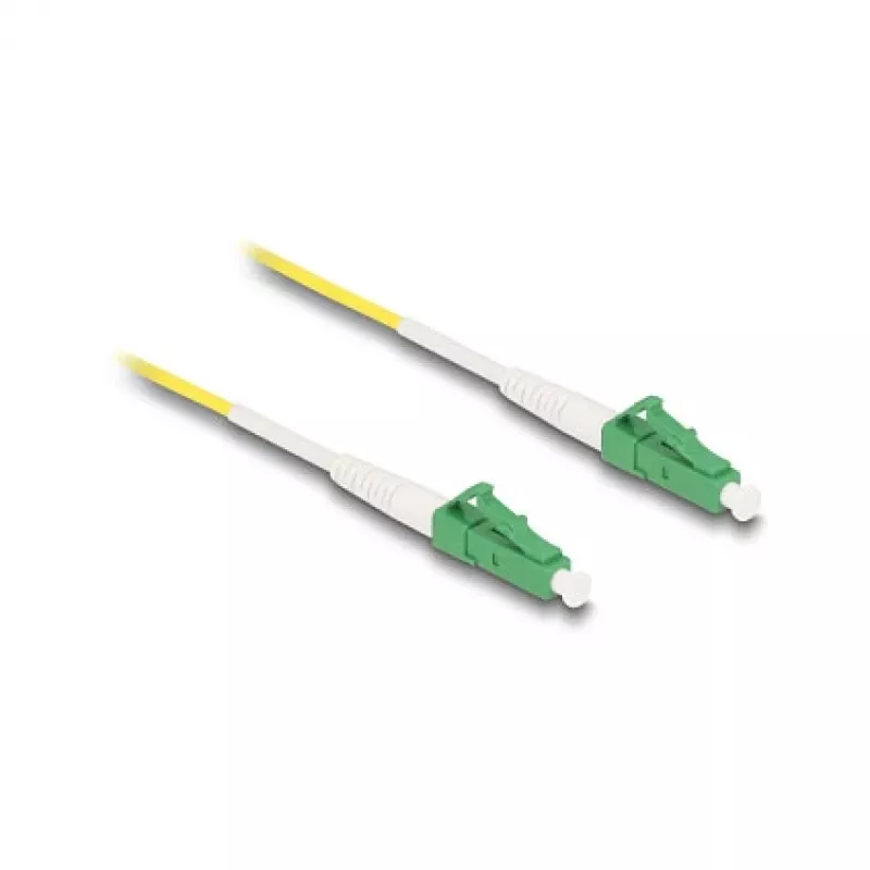 DeLOCK InfiniBand/fibre optic cable 0.5 m LC LC/APC Yellow 83219