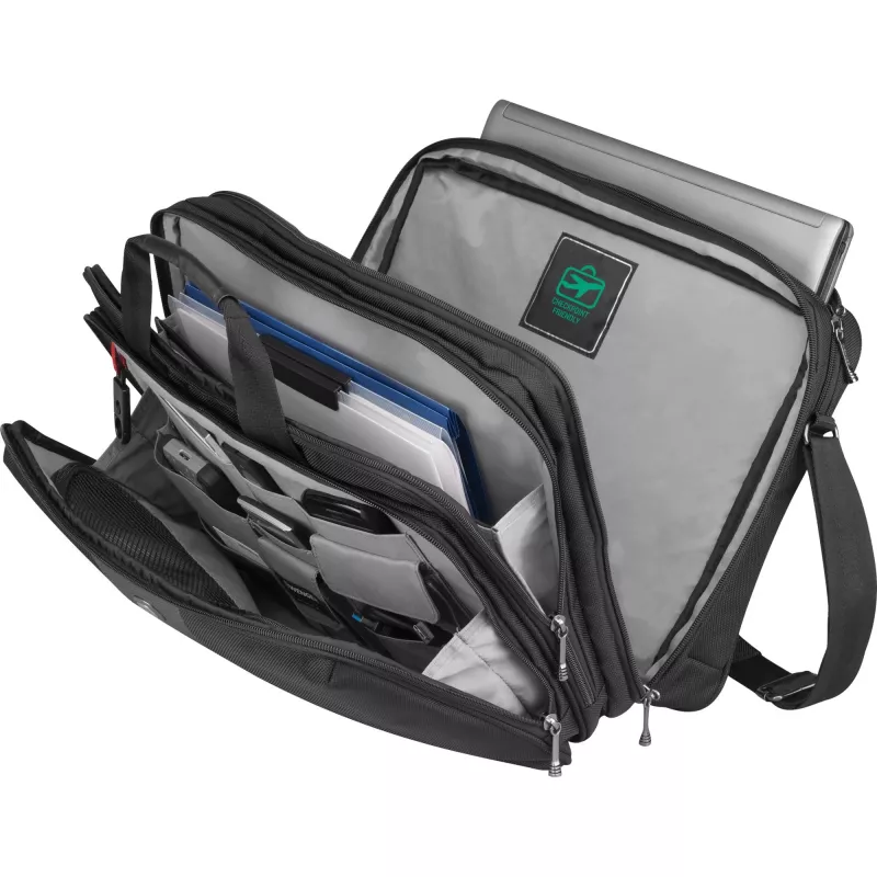 Wenger/SwissGear Legacy 17 notebook case 43.2 cm (17) Briefcase Black, Grey