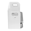 Desk organizer with drawer and wireless charger Ergo Office, white, max. 10kg, ER-441