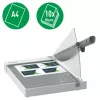 Leitz Precision Home Office Paper Cutter A4, 10 sheets, Manual clamp, Stainless steel, A4, 80 g/m², Anthracite