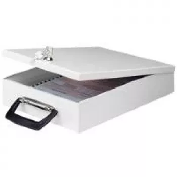 Werner Dorsch - container for Dokumente - Steel - Light Grey (102 1537)