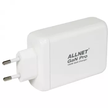 Power supply ALLNET PSU-GaNPD-USB-1A3C-130W — 130W, 1× USB-A, 3× USB-C
