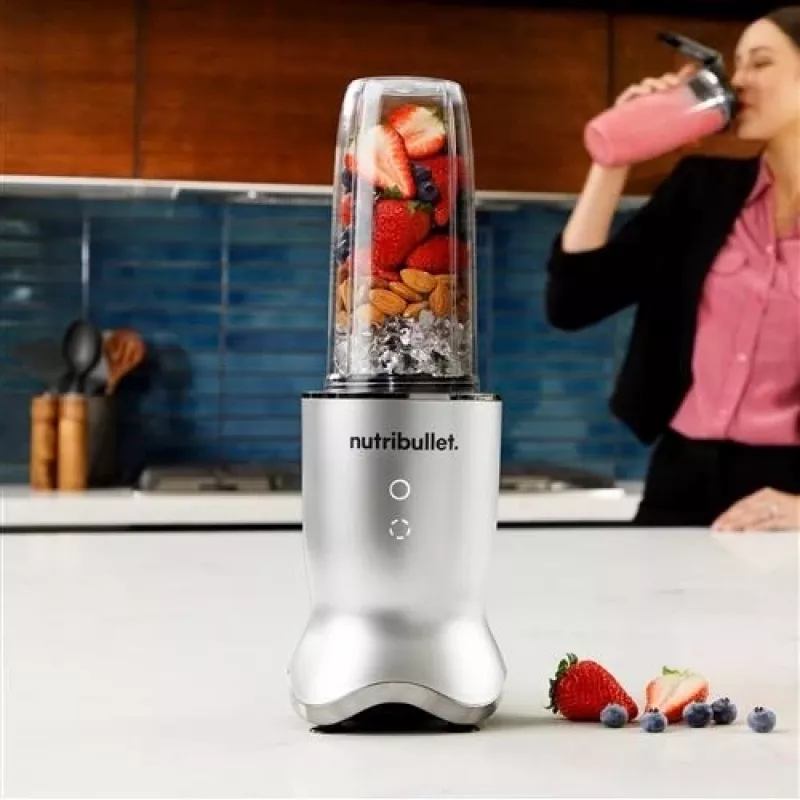 NutriBullet NB1206S Countertop blender 0.9 l 1200 W Silver, Black