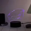 LED vehicle RGB 3D light decoration MANTA SNL120RGB — RGB lamp for cars and motorcycles