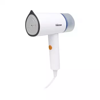 Handheld clothes steamer Tristar ST-8960 — 1200 W, 0.11 L tank, 20 g/min steam, foldable handle, white