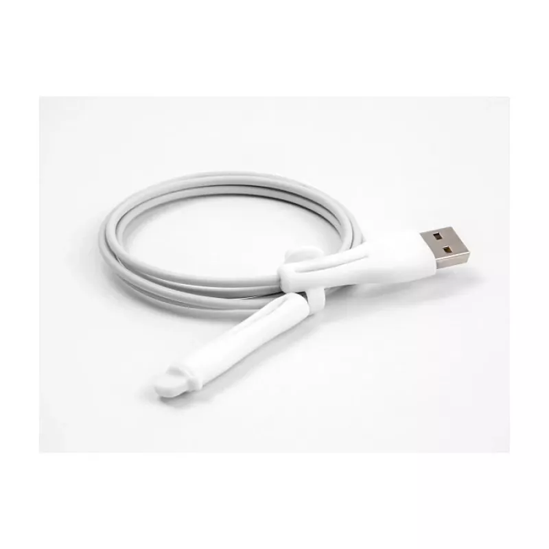 DeLOCK Dust Cover for USB Type-A male and Apple Lightning male set 2 pieces white