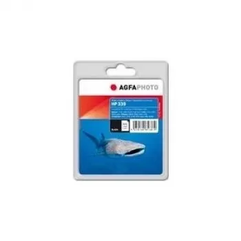 AgfaPhoto - 34 ml - Schwarz - kompatibel - wiederaufbereitet - Tintenpatrone (Alternative zu: HP 339, HP C8767EE) - für HP Officejet 63XX, 72XX, K7100