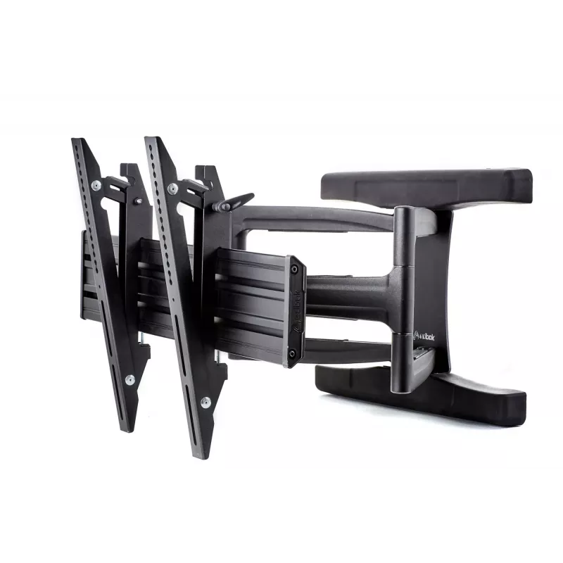 Edbak VSM654 rotary wall mount arm, 65-86 inch, 45 kg, black