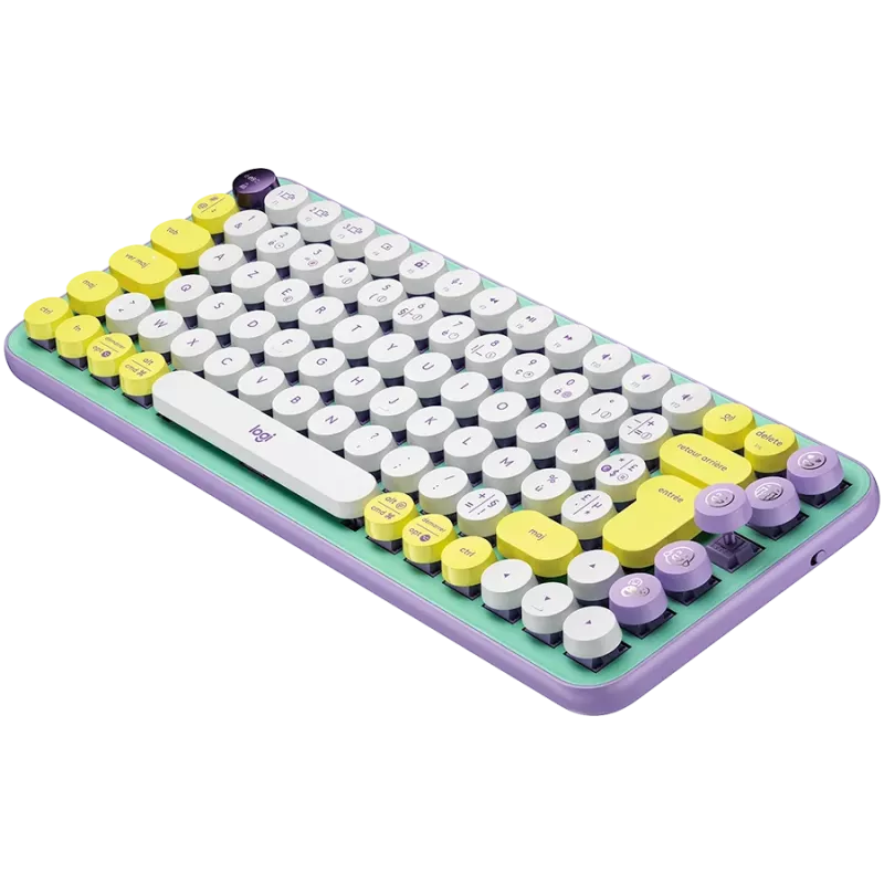 LOGITECH POP Keys Bluetooth Mechanical Keyboard - DAYDREAM_MINT - NORDIC