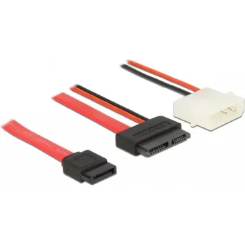 SATA Cable DeLOCK 84790 0.5m SATA 13-pin SATA 7-pin + Molex