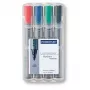 Marker Staedtler 356 WP4 4 pc(s) Black Blue Green Red