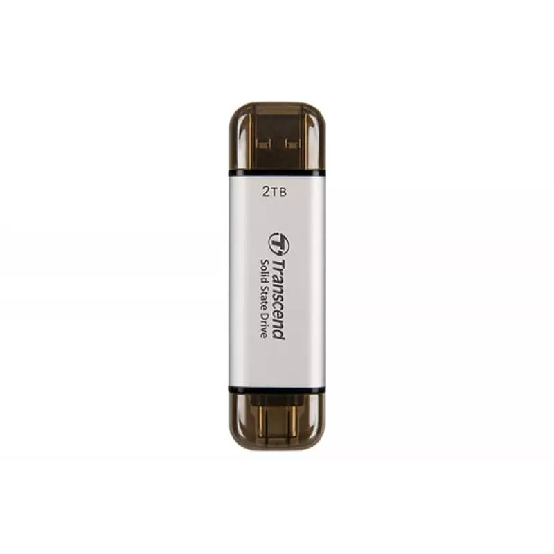 SSD disk Transcend 1 TB external USB Type-A USB Type-C ESD310