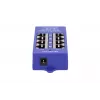 PoE Injector Extralink Gigabit 4-Port, 4x 1000Mb/s RJ45, 48V, Blue/Black