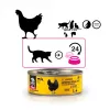 Wet cat food 3coty Chicken Cheers 75 g — complete adult wet food, single-serve pouch, 12% protein, 7.5% fat, 80% moisture