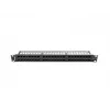 Lanberg PPU5-1048-B 1U 48-Port Cat5e UTP Patch Panel Black
