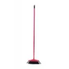 Indoor broom Vileda hard bristle, technopolymer handle, black, model 128762