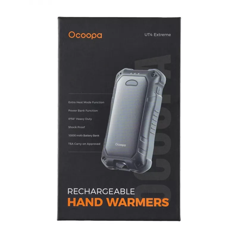 Electric Heater Ocoopa UT3201 Camouflage — Portable Ceramic Space Heater with 10,000 mAh Power Bank and Up to 18h Operation