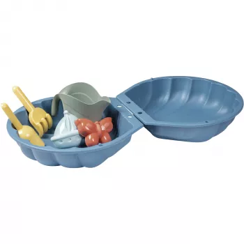 Life Double Sandpit Shell, Garden Play Equipment