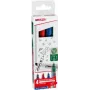 Whiteboard marker set Edding 361, assorted colors, 1.0 mm tip, pack of 4