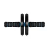 REBEL ACTIVE Double wheel, roller for abdominal exercises AB Wheel
