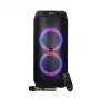 Portable speaker MANTA ATTIS SPK0802 120W, Bluetooth, wired input, rechargeable, FM, LED lights