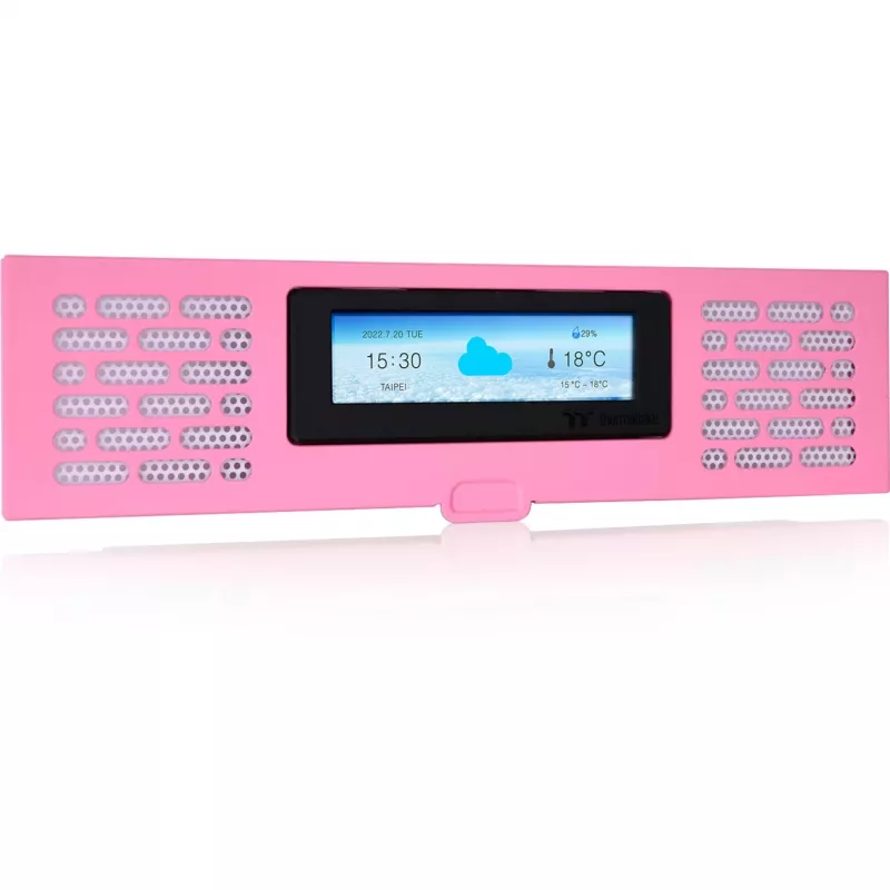 LCD panel kit Thermaltake AC-067-OOANAN-A1 Mini Tower Pink 5V 14W