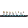 Torx bit set Hazet 992T-SR/8 — 8-piece short Torx T20–T60