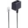 telephone cable ShiverPeaks BS71270-8 0.15 m Black