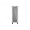 LANBERG 19 inch 32U Standing Rack Cabinet 600×600 mm Gray with Perforated Doors and LCD (Flat Pack)
