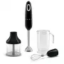 Immersion blender Smeg HBF03BLEU — 700 W hand blender, 1.4 L beaker, stainless steel blade, black