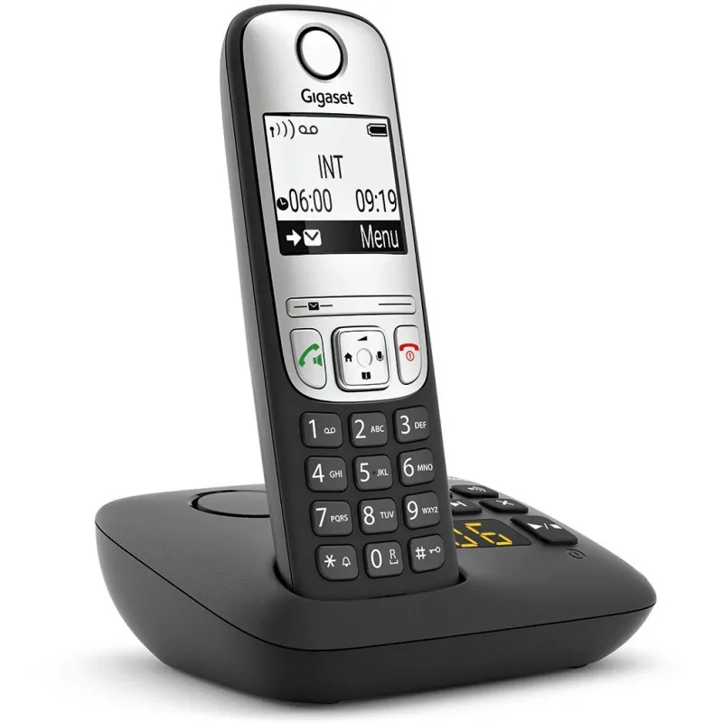 Gigaset A690A - Analogue/DECT phone - Wireless handset - Hands-free system - 100 entries - Black (S30852-H2830-B101)