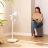 Cecotec EnergySilence 2600 Sunflower Portable battery-powered stand fan 33 cm, 12 speeds, oscillation, 22 W, remote control