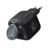 GaN travel charger Havit UC250 A-EU 20V 1xUSB-C 0.7m black